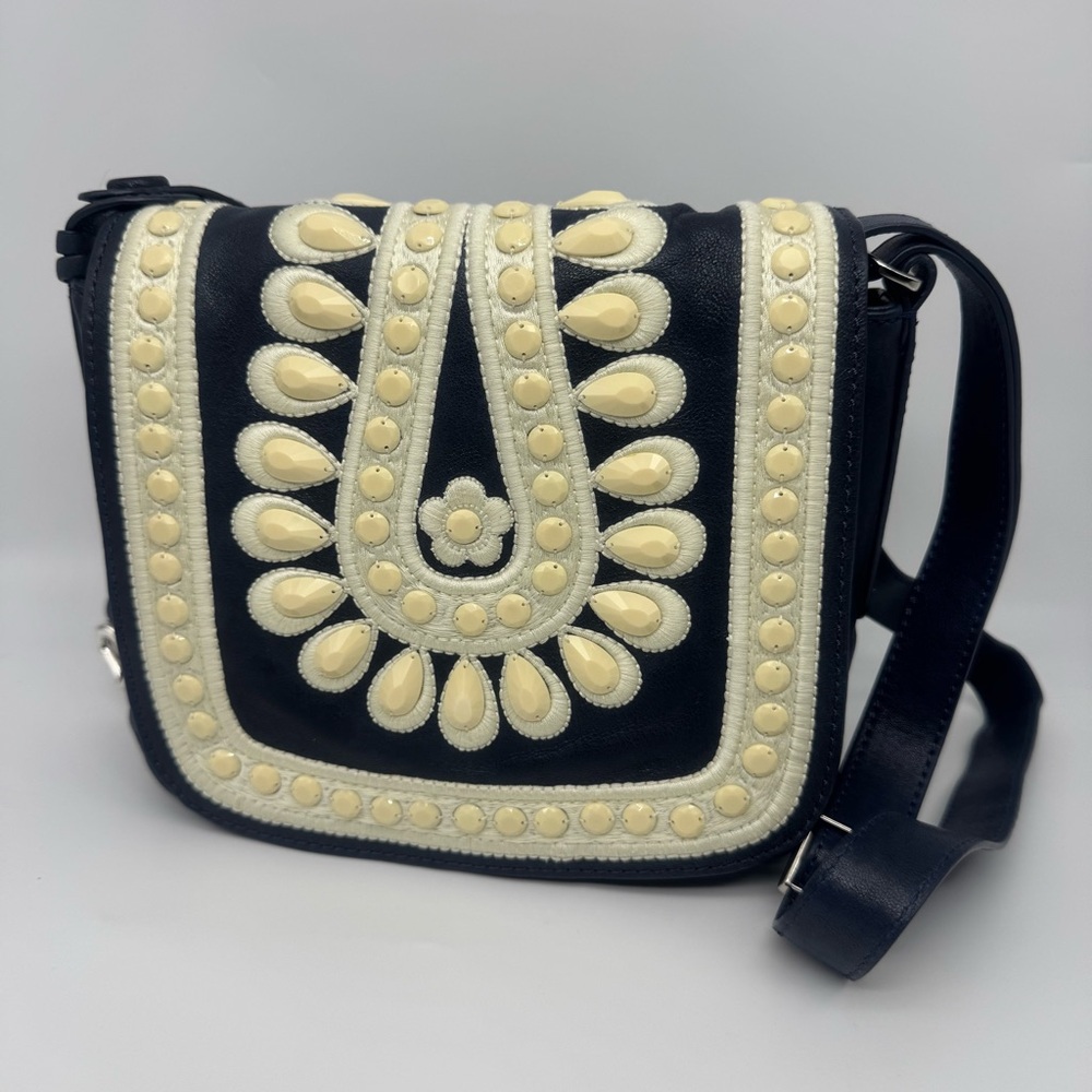 Brighton Beaded Embroidered Crossbody Bag